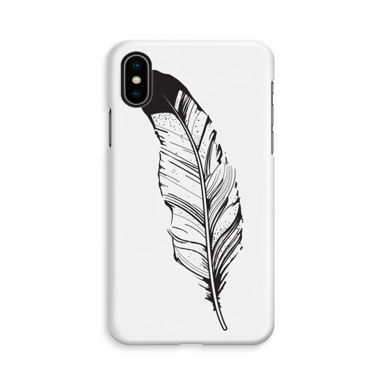 Pluim: iPhone X Volledig Geprint Hoesje