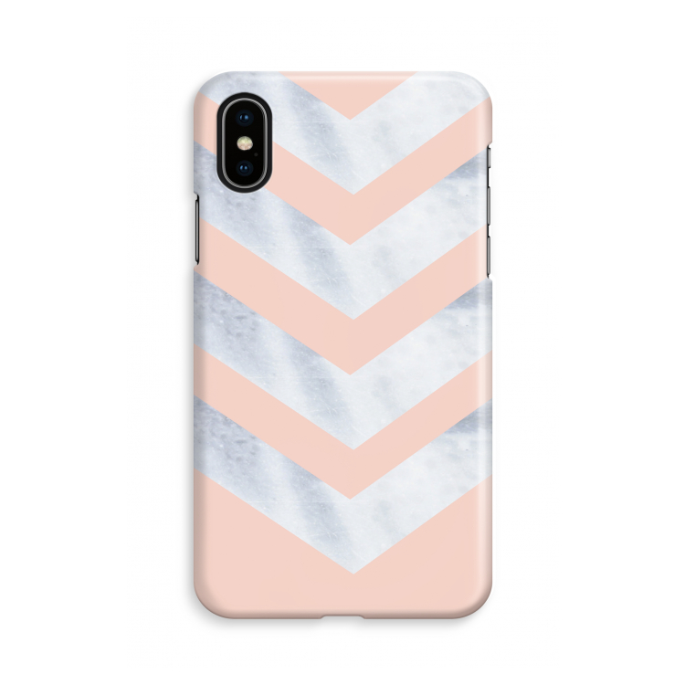 Marmeren pijlen: iPhone X Volledig Geprint Hoesje