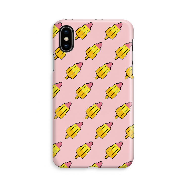 Waterijsjes: iPhone X Volledig Geprint Hoesje