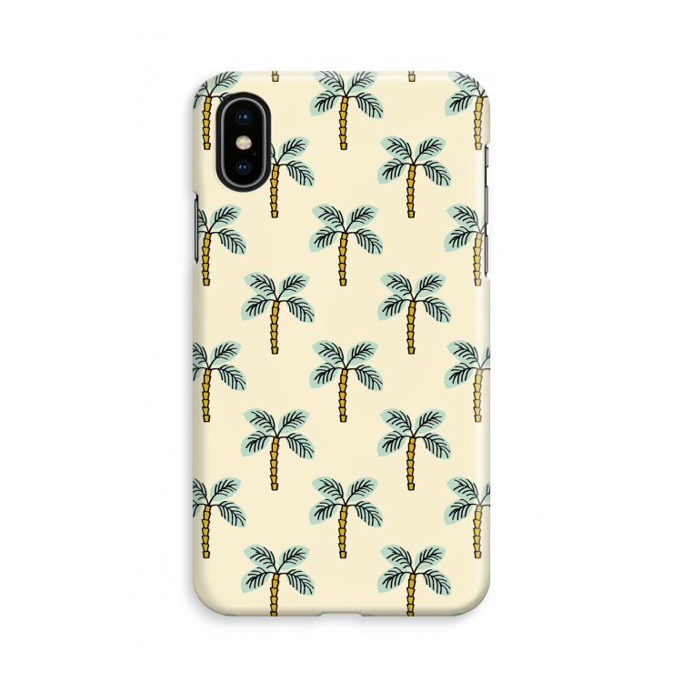 Paradise: iPhone X Volledig Geprint Hoesje