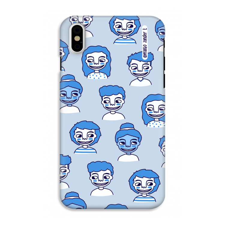 Gezichtjes: iPhone X Tough Case