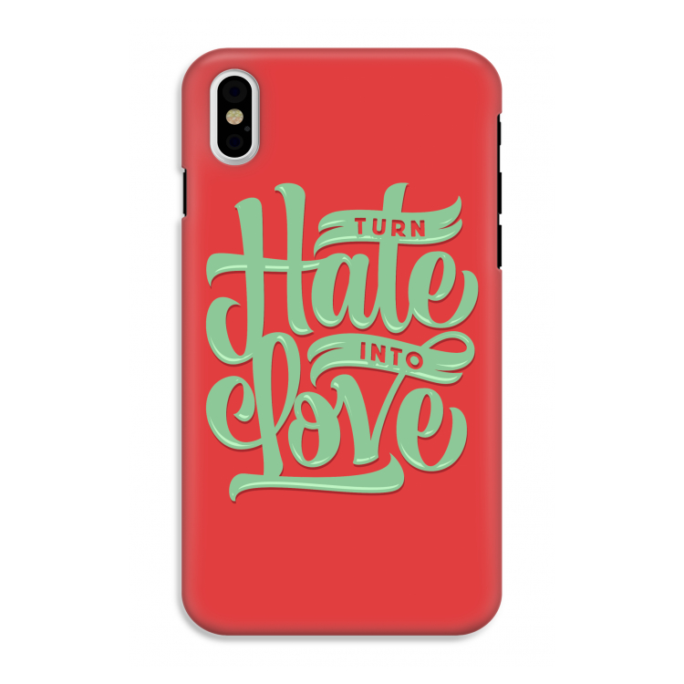 Turn hate into love: iPhone X Tough Case