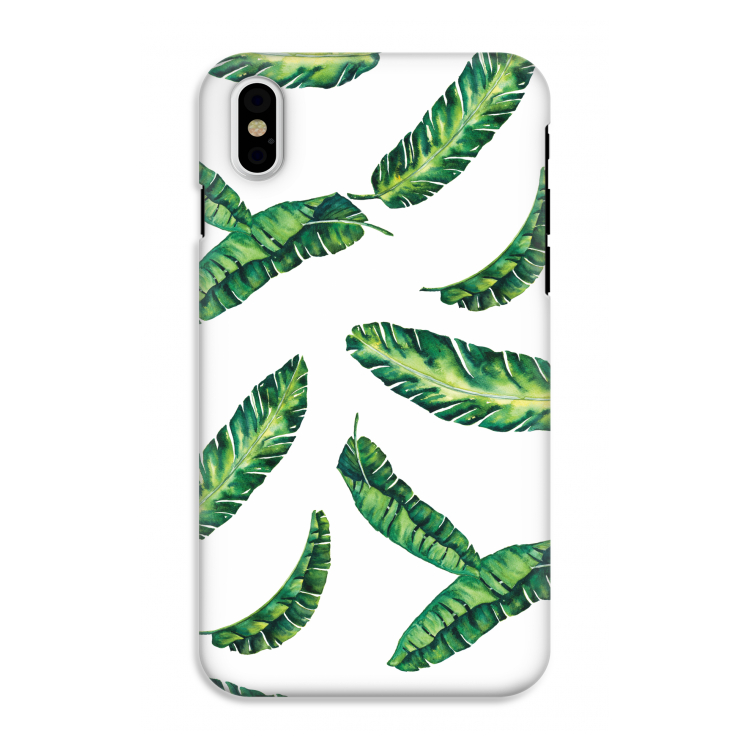 Lange bladeren: iPhone X Tough Case