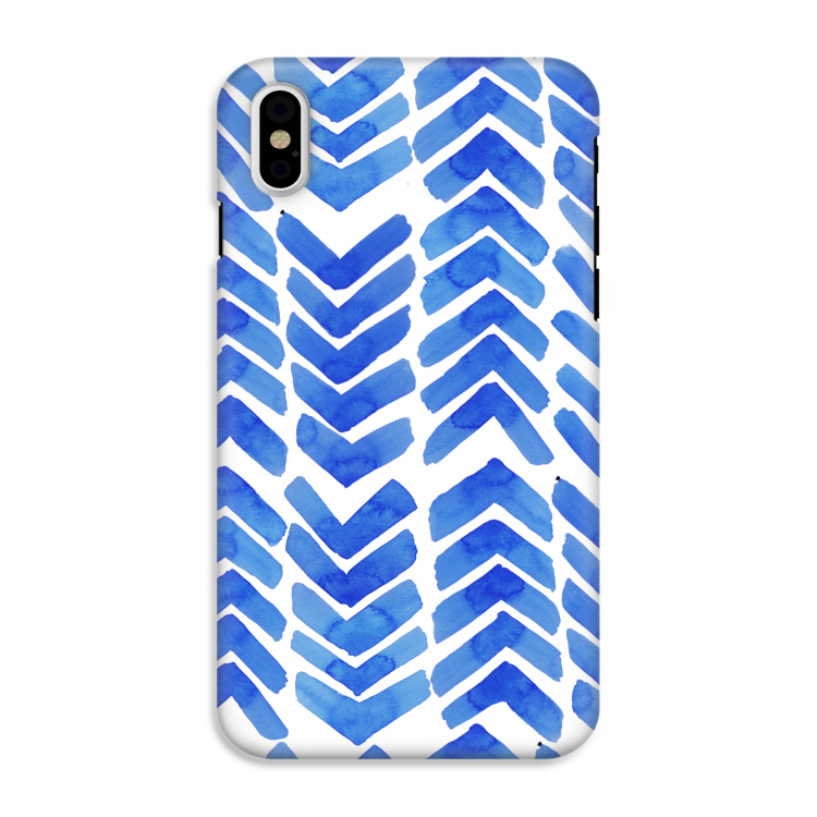 Blauwe pijlen: iPhone X Tough Case