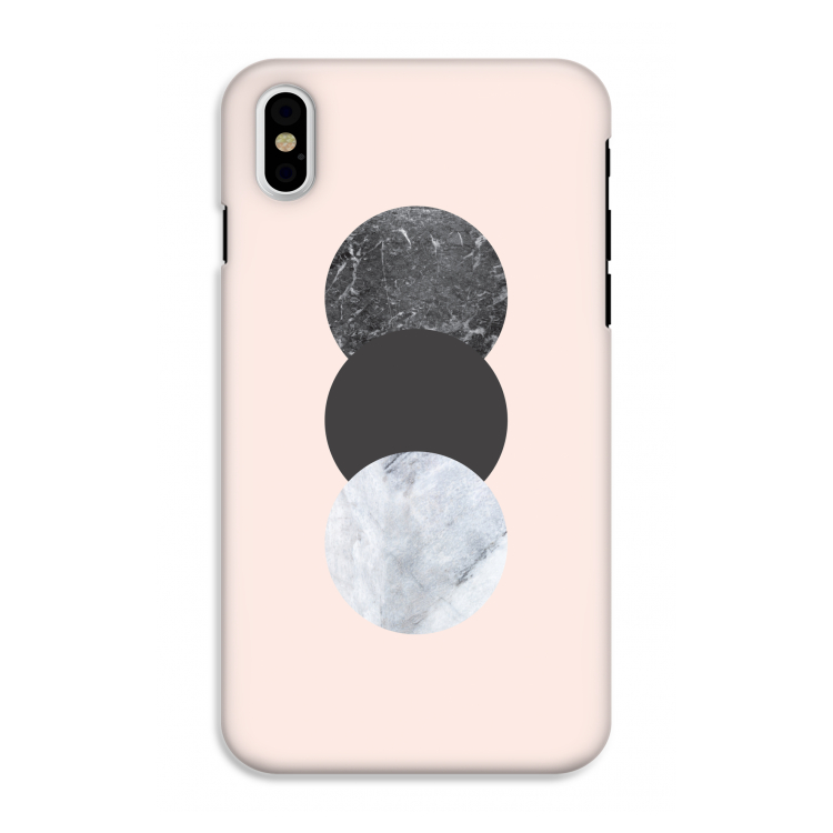 Marmeren cirkels: iPhone X Tough Case
