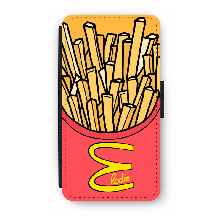 McElodie: iPhone X Flip Hoesje