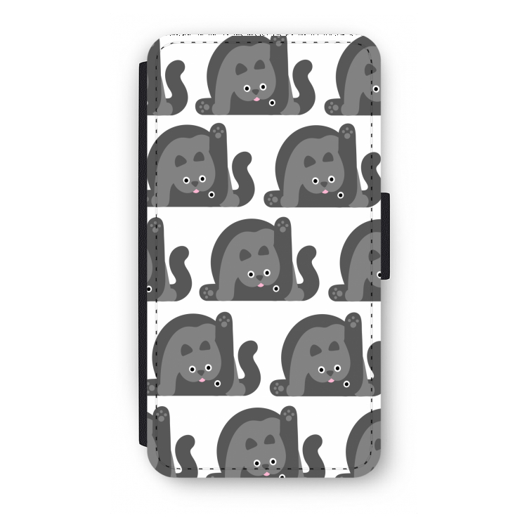 Cats: iPhone X Flip Hoesje