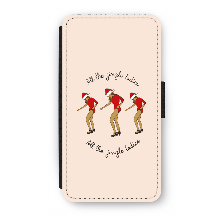 Jingle Ladies: iPhone X Flip Hoesje