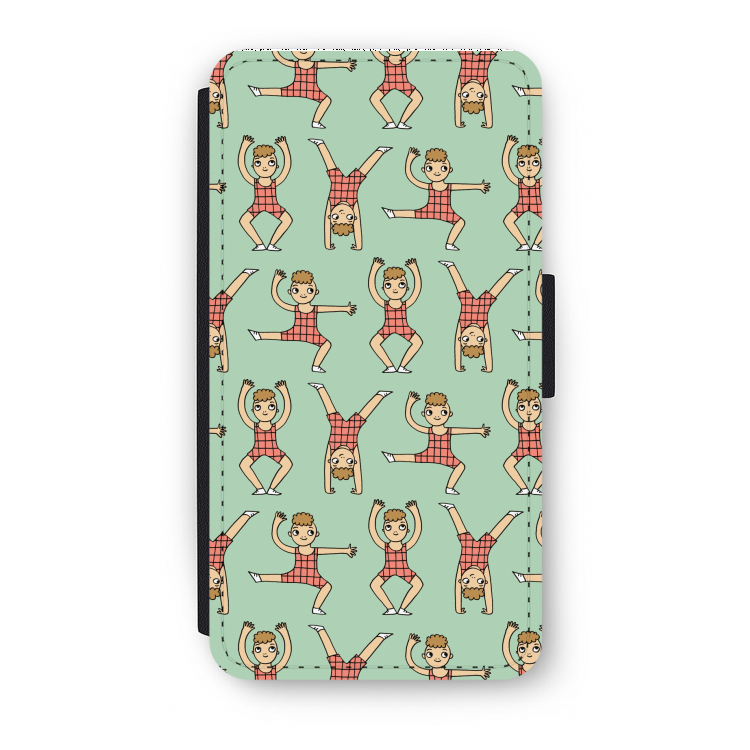 Gymboys: iPhone X Flip Hoesje