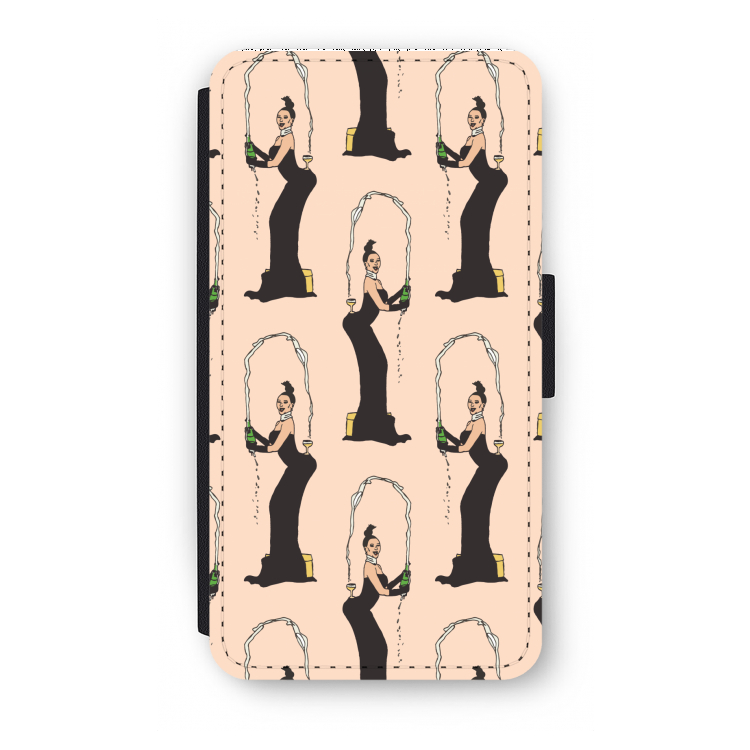 Pop Some Kim: iPhone X Flip Hoesje