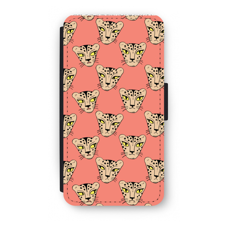 Tijger: iPhone X Flip Hoesje