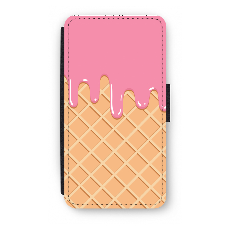 Ice cream: iPhone X Flip Hoesje