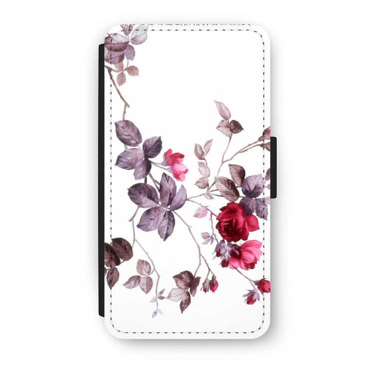 Mooie bloemen: iPhone X Flip Hoesje