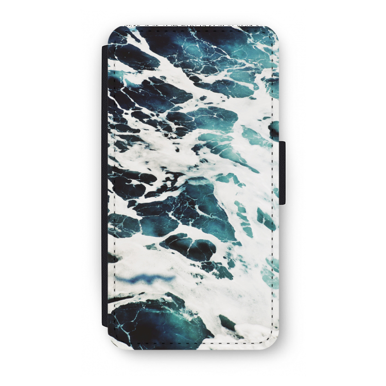Golven: iPhone X Flip Hoesje