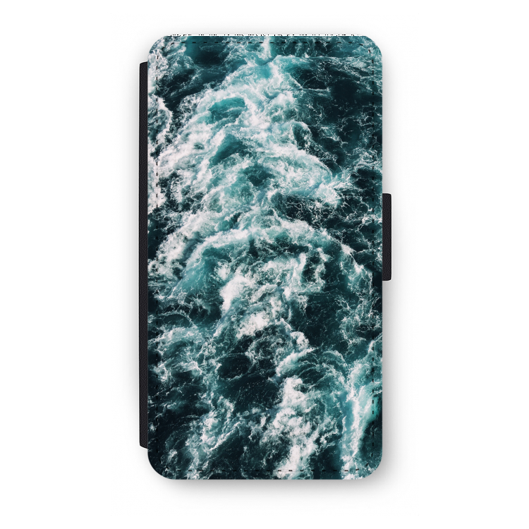 Zee golf: iPhone X Flip Hoesje