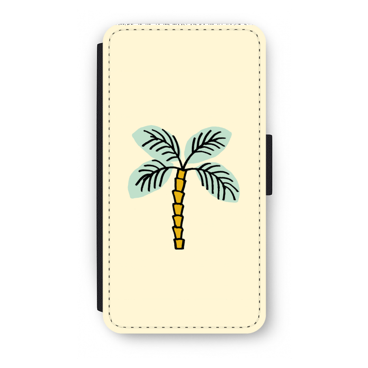 Palmboom: iPhone X Flip Hoesje