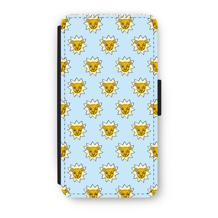 Leeuwenkoppen: iPhone X Flip Hoesje