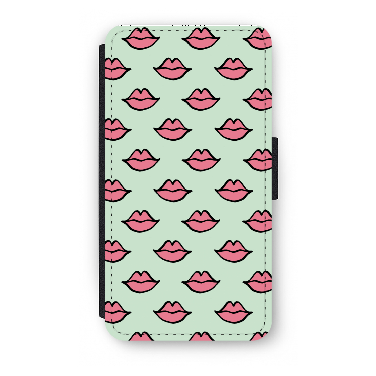 Lipjes: iPhone X Flip Hoesje