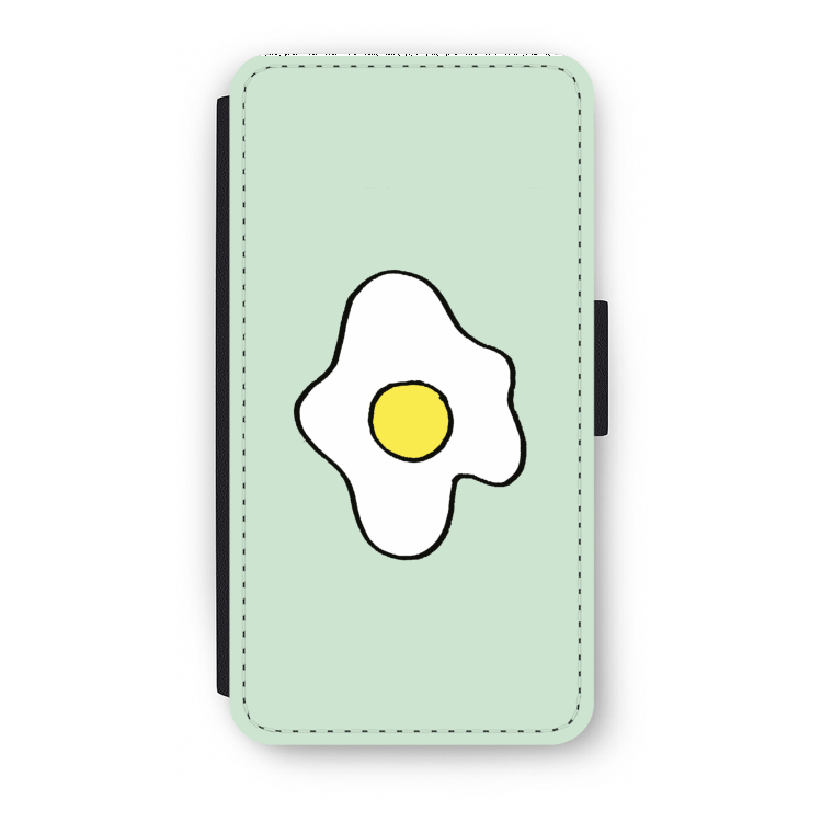 Spiegelei: iPhone X Flip Hoesje