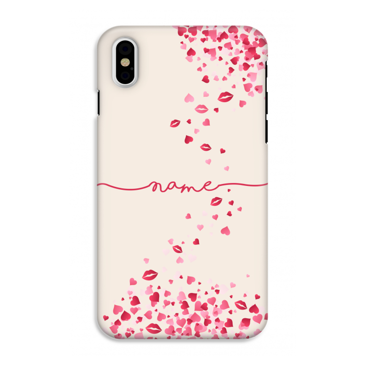 Hartjes en kusjes: iPhone X Tough Case