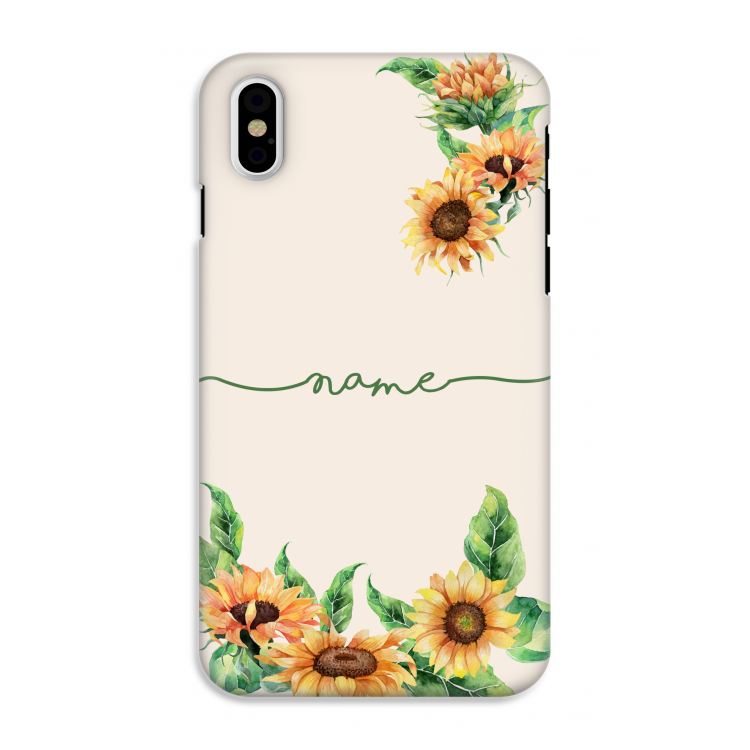 Zonnebloemen: iPhone X Tough Case