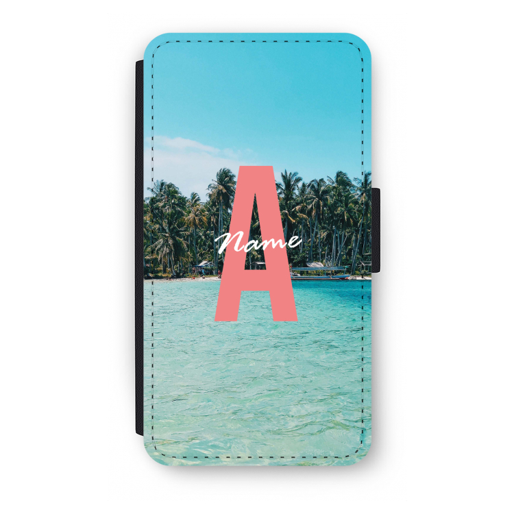 Pacific Dream: iPhone X Flip Hoesje