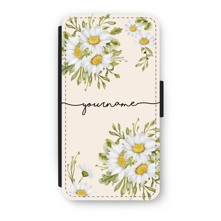 Daisies: iPhone X Flip Hoesje