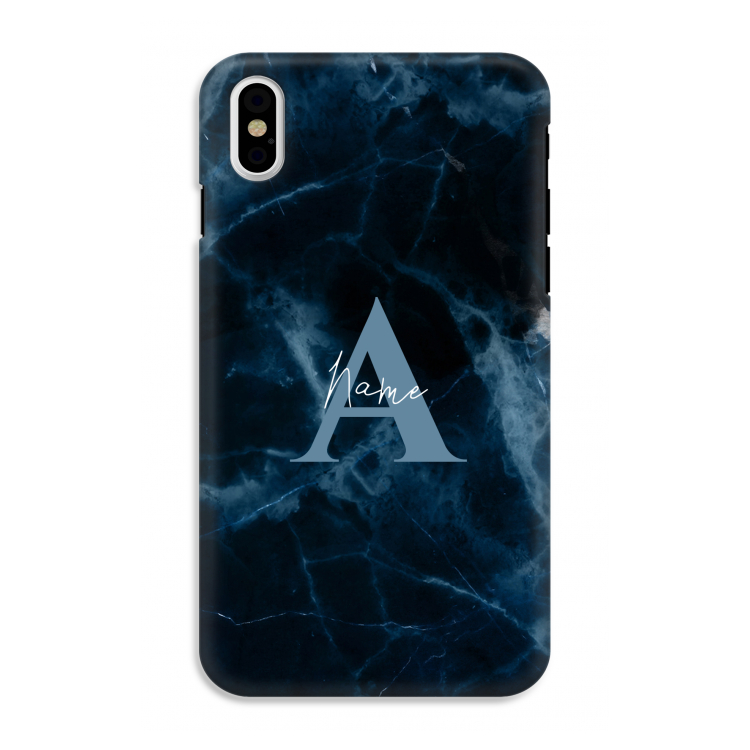 Midnight Marble: iPhone X Tough Case