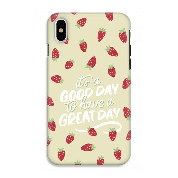Don't forget to have a great day: iPhone X Tough Case