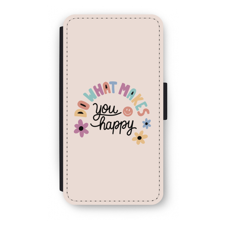 Happy days: iPhone X Flip Hoesje
