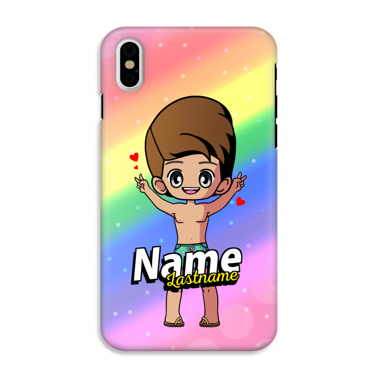 Chibi Maker man: iPhone X Tough Case