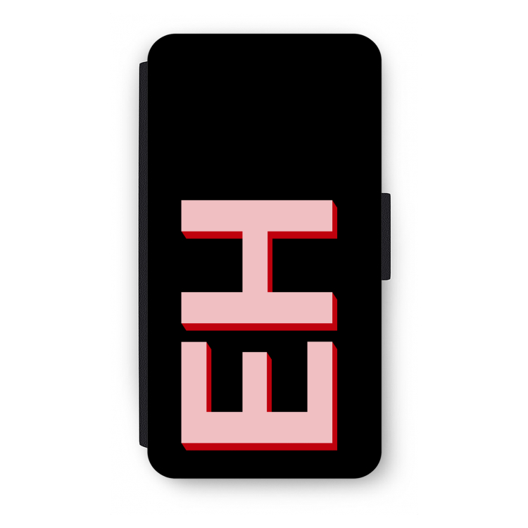 Monogram: iPhone X Flip Hoesje