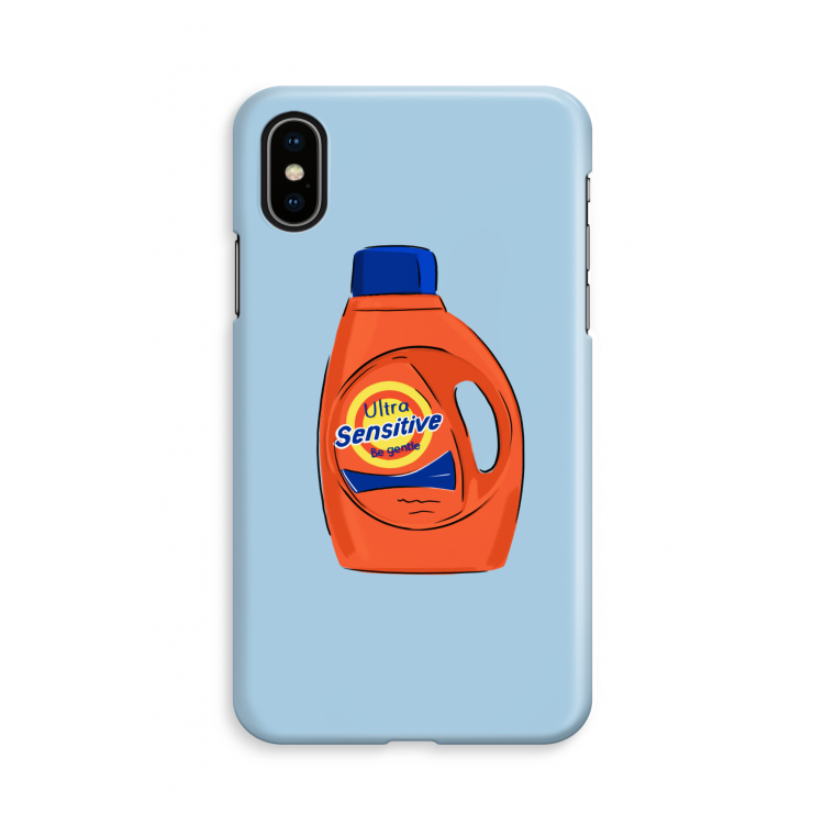 Ultra Sensitive: iPhone X Volledig Geprint Hoesje