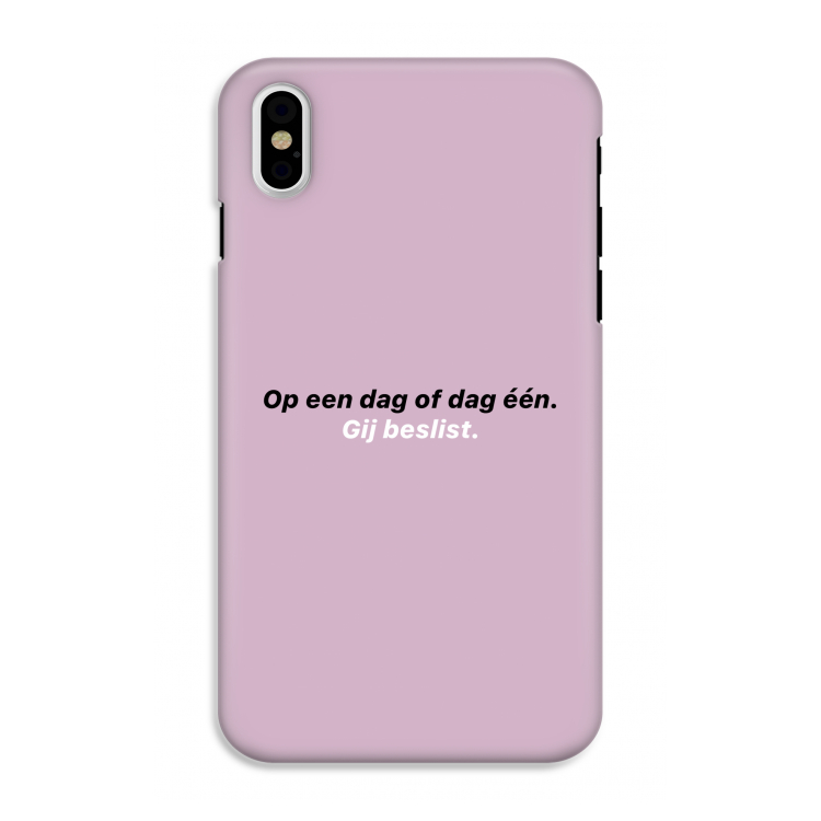 gij beslist: iPhone X Tough Case