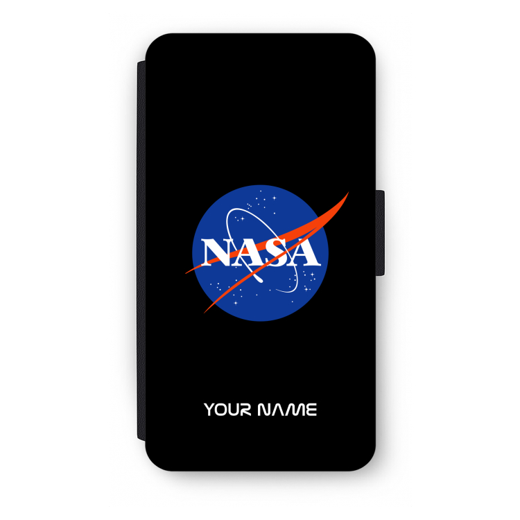NASA: iPhone X Flip Hoesje