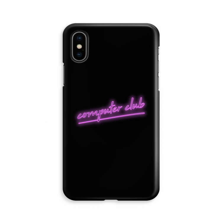 Vice Black: iPhone X Volledig Geprint Hoesje