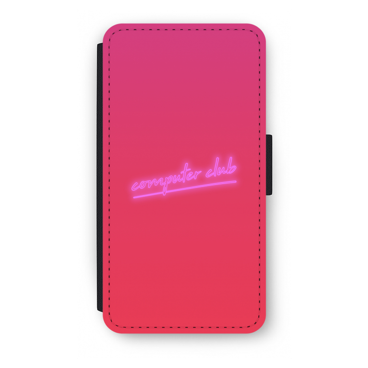 Vice Glow: iPhone X Flip Hoesje