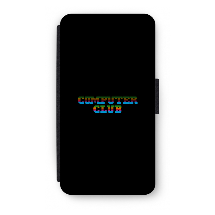 Retro: iPhone X Flip Hoesje
