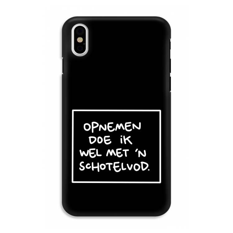 Schotelvod: iPhone X Tough Case