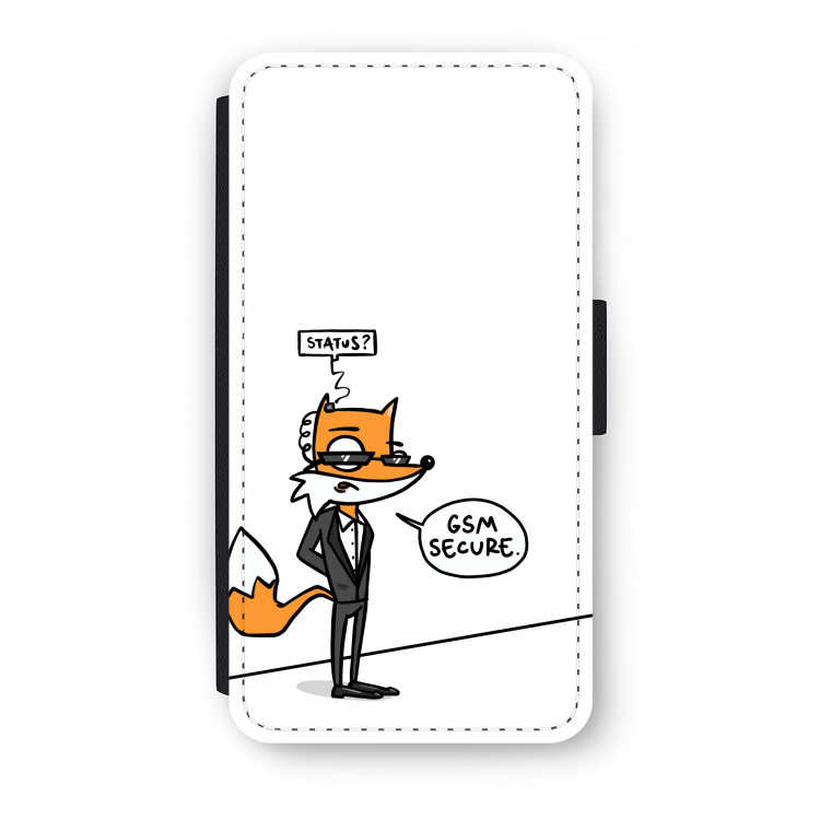 GSM secure: iPhone X Flip Hoesje