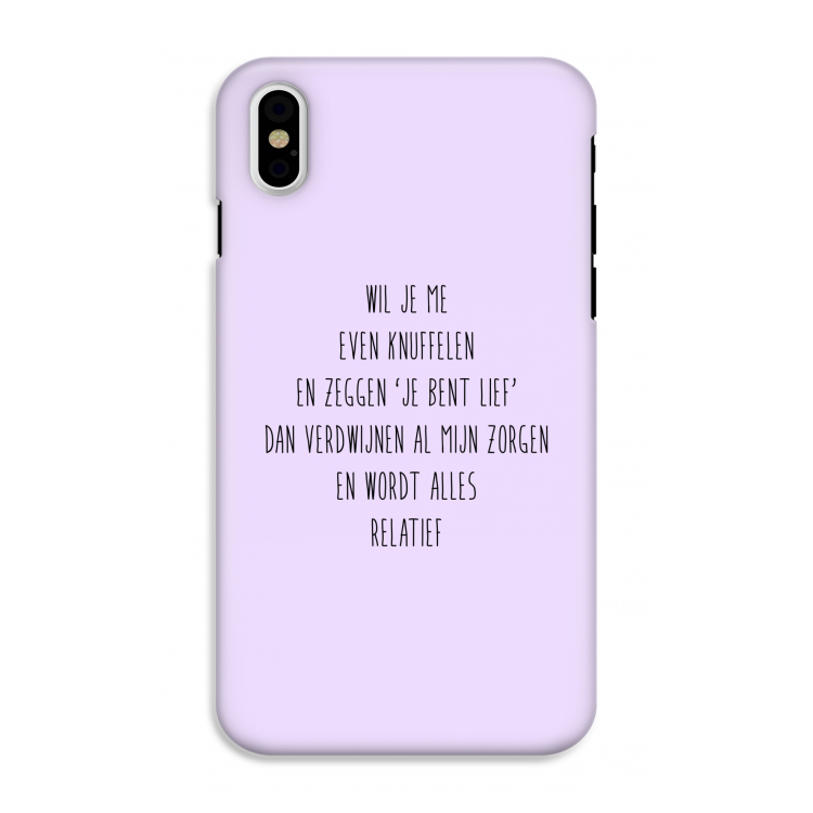 Relatief: iPhone X Tough Case
