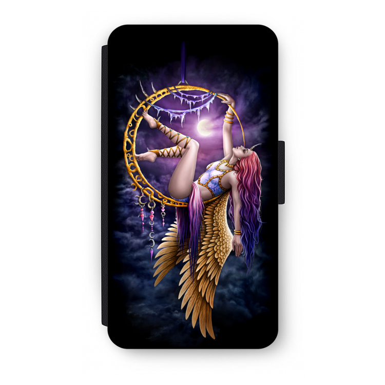 Aerial Angel: iPhone X Flip Hoesje