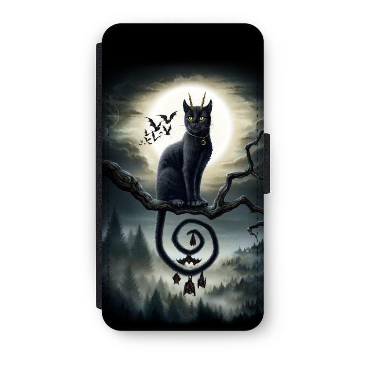 Moonlight Companions: iPhone X Flip Hoesje