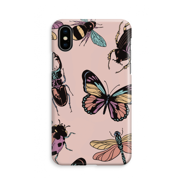 Tiny Bugs: iPhone X Volledig Geprint Hoesje