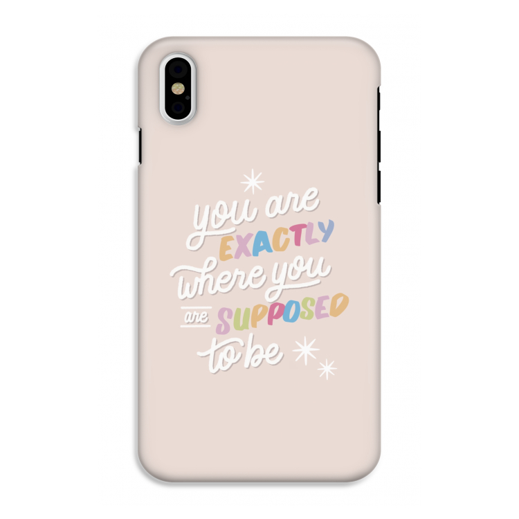 Right Place: iPhone X Tough Case