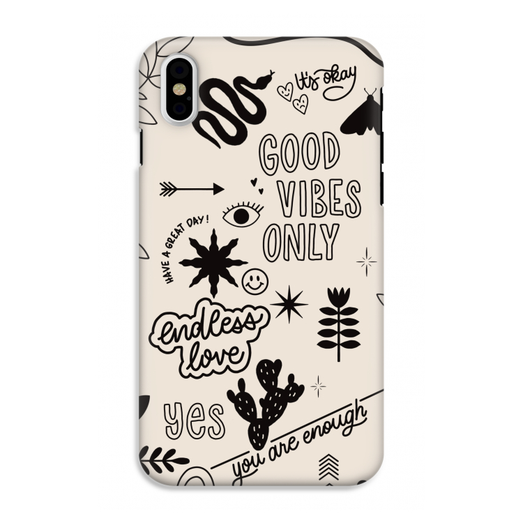 Good vibes: iPhone X Tough Case
