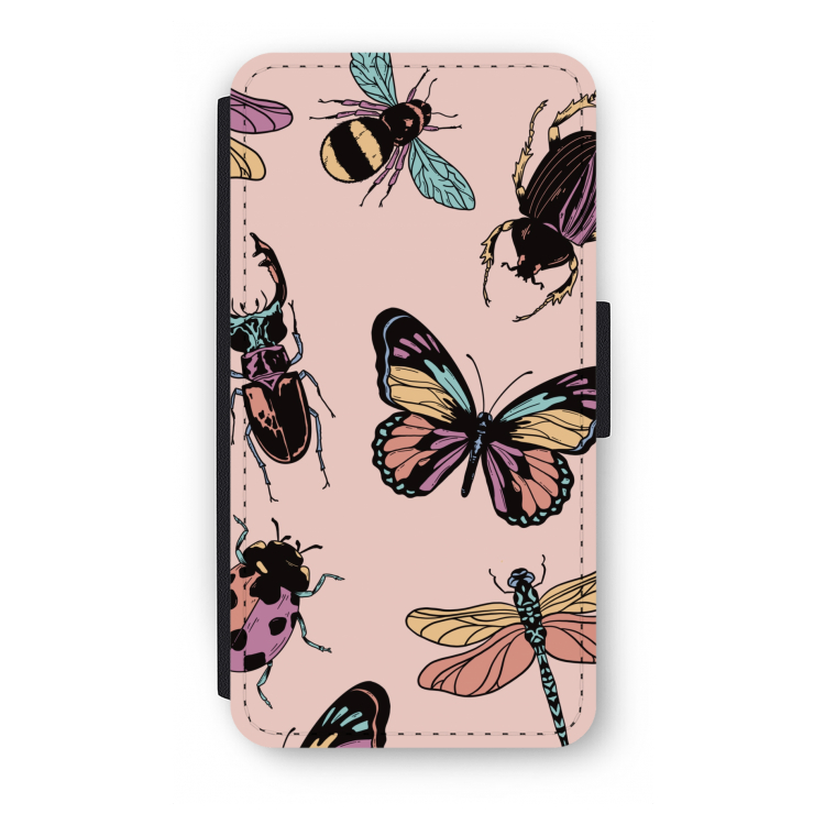 Tiny Bugs: iPhone X Flip Hoesje