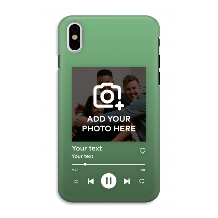 Music Player: iPhone X Tough Case