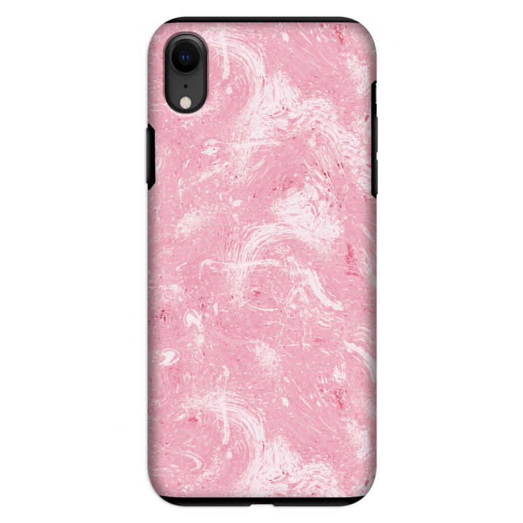 Abstract Painting Pink: iPhone XR Tough Case
