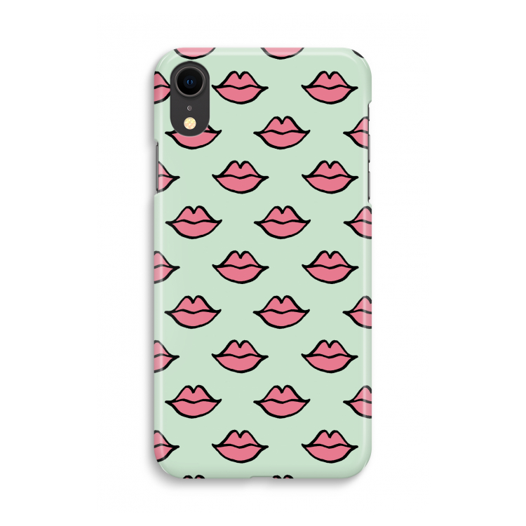 Lipjes: iPhone XR Volledig Geprint Hoesje